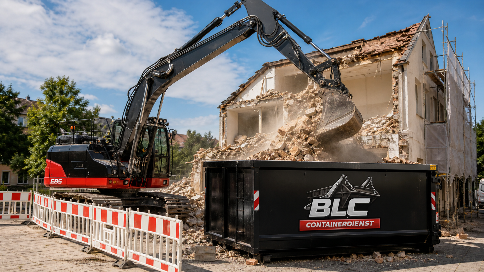 BLC bei professionellen Abriss- und Abbrucharbeiten